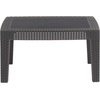 image:imageFlash Furniture Seneca Dark Gray Faux Rattan Coffee Table