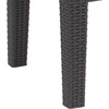 image:imageFlash Furniture Seneca Dark Gray Faux Rattan Coffee Table