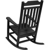 image:imageFlash Furniture Set of 2 Winston AllWeather Rocking Chair in Red Faux WoodBlack