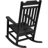 image:imageFlash Furniture Set of 2 Winston AllWeather Rocking Chair in Red Faux WoodBlack