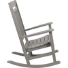 image:imageFlash Furniture Set of 2 Winston AllWeather Rocking Chair in Red Faux WoodGrey
