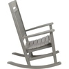 image:imageFlash Furniture Set of 2 Winston AllWeather Rocking Chair in Red Faux WoodGrey
