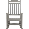 image:imageFlash Furniture Set of 2 Winston AllWeather Rocking Chair in Red Faux WoodGrey