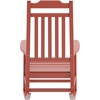 image:imageFlash Furniture Set of 2 Winston AllWeather Rocking Chair in Red Faux WoodRed
