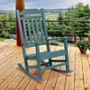 image:imageFlash Furniture Set of 2 Winston AllWeather Rocking Chair in Red Faux WoodTeal