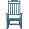 image:imageFlash Furniture Set of 2 Winston AllWeather Rocking Chair in Red Faux WoodTeal