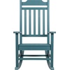 image:imageFlash Furniture Set of 2 Winston AllWeather Rocking Chair in Red Faux WoodTeal
