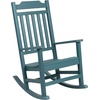 image:imageFlash Furniture Set of 2 Winston AllWeather Rocking Chair in Red Faux WoodTeal