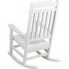 image:imageFlash Furniture Set of 2 Winston AllWeather Rocking Chair in Red Faux WoodWhite