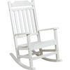 image:imageFlash Furniture Set of 2 Winston AllWeather Rocking Chair in Red Faux WoodWhite