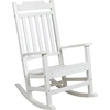 image:imageFlash Furniture Set of 2 Winston AllWeather Rocking Chair in Red Faux WoodWhite