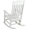 image:imageFlash Furniture Set of 2 Winston AllWeather Rocking Chair in Red Faux WoodWhite