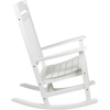 image:imageFlash Furniture Set of 2 Winston AllWeather Rocking Chair in Red Faux WoodWhite