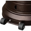 image:imageFlash Furniture Sol Patio Outdoor HeatingBronze Stainless Steel 40000 BTU Propane Heater with Wheels for Commercial amp Residential Use75 Feet TallBronze