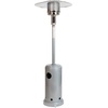 image:imageFlash Furniture Sol Patio Outdoor HeatingBronze Stainless Steel 40000 BTU Propane Heater with Wheels for Commercial amp Residential Use75 Feet TallSilver