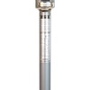 image:imageFlash Furniture Sol Patio Outdoor HeatingBronze Stainless Steel 40000 BTU Propane Heater with Wheels for Commercial amp Residential Use75 Feet TallSilver