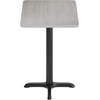 image:imageFlash Furniture Stiles 24 x 30 Rectangular Black Laminate Table Top with 22 x 22 Table Height BaseGrey