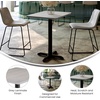 image:imageFlash Furniture Stiles 24 x 30 Rectangular Black Laminate Table Top with 22 x 22 Table Height BaseGrey
