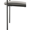 image:imageFlash Furniture Tiffany Side Reception Chair with Padded Armrests Stackable Vinyl Waiting Room Chair for Commercial or Residential Use BlackGray Vinyl