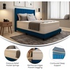 image:imageFlash Furniture Vista Hospitality Grade Commercial Mattress in a Box 14 Inch Premium Memory Foam Hybrid Pocket Spring Mattress Reinforced Edge Support Full WhiteFull