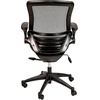 image:imageFlash Furniture Warfield MidBack Transparent Black Mesh Executive Swivel Office Chair with Black Frame and FlipUp ArmsBlack MeshBlack Frame