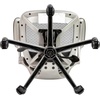 image:imageFlash Furniture Warfield MidBack Transparent Black Mesh Executive Swivel Office Chair with Black Frame and FlipUp ArmsBlack MeshGraphite Silver Frame