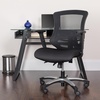 image:imageFlash Furniture Waylon High Back Black Mesh Multifunction Executive Swivel Ergonomic Office Chair with Molded Foam Seat and Adjustable ArmsBlack