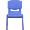 image:imageFlash Furniture Whitney 10 Pack Red Plastic Stackable School Chair with 105 Seat HeightBlue