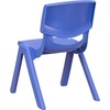 image:imageFlash Furniture Whitney 10 Pack Red Plastic Stackable School Chair with 105 Seat HeightBlue