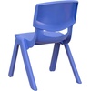 image:imageFlash Furniture Whitney 10 Pack Red Plastic Stackable School Chair with 105 Seat HeightBlue