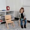 image:imageFlash Furniture Whitney 10 Pack Red Plastic Stackable School Chair with 105 Seat HeightNatural