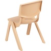 image:imageFlash Furniture Whitney 10 Pack Red Plastic Stackable School Chair with 105 Seat HeightNatural