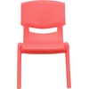 image:imageFlash Furniture Whitney 10 Pack Red Plastic Stackable School Chair with 105 Seat HeightRed