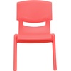 image:imageFlash Furniture Whitney 10 Pack Red Plastic Stackable School Chair with 105 Seat HeightRed