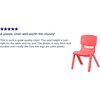 image:imageFlash Furniture Whitney 10 Pack Red Plastic Stackable School Chair with 105 Seat HeightRed