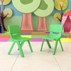image:imageFlash Furniture Whitney 2 Pack Green Plastic Stackable School Chair with 1325 Seat Height