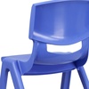 image:imageFlash Furniture Whitney 4 Pack Plastic Stackable School Chairs with 1325 Seat Height Assorted ColorsBlue