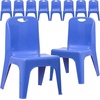 image:imageFlash Furniture Whitney 4 Pack Plastic Stackable School Chairs with 1325 Seat Height Assorted ColorsBlue