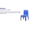 image:imageFlash Furniture Whitney 4 Pack Plastic Stackable School Chairs with 1325 Seat Height Assorted ColorsBlue
