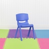 image:imageFlash Furniture Whitney 4 Pack Plastic Stackable School Chairs with 1325 Seat Height Assorted ColorsBlue
