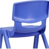 image:imageFlash Furniture Whitney 4 Pack Plastic Stackable School Chairs with 1325 Seat Height Assorted ColorsBlue
