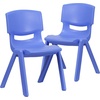 image:imageFlash Furniture Whitney 4 Pack Plastic Stackable School Chairs with 1325 Seat Height Assorted ColorsBlue