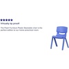 image:imageFlash Furniture Whitney 4 Pack Plastic Stackable School Chairs with 1325 Seat Height Assorted ColorsBlue