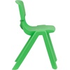 image:imageFlash Furniture Whitney 4 Pack Plastic Stackable School Chairs with 1325 Seat Height Assorted ColorsGreen