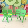 image:imageFlash Furniture Whitney 4 Pack Plastic Stackable School Chairs with 1325 Seat Height Assorted ColorsGreen