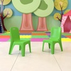 image:imageFlash Furniture Whitney 4 Pack Plastic Stackable School Chairs with 1325 Seat Height Assorted ColorsGreen