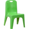 image:imageFlash Furniture Whitney 4 Pack Plastic Stackable School Chairs with 1325 Seat Height Assorted ColorsGreen