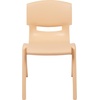 image:imageFlash Furniture Whitney 4 Pack Plastic Stackable School Chairs with 1325 Seat Height Assorted ColorsNatural