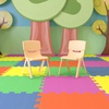 image:imageFlash Furniture Whitney 4 Pack Plastic Stackable School Chairs with 1325 Seat Height Assorted ColorsNatural