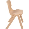 image:imageFlash Furniture Whitney 4 Pack Plastic Stackable School Chairs with 1325 Seat Height Assorted ColorsNatural